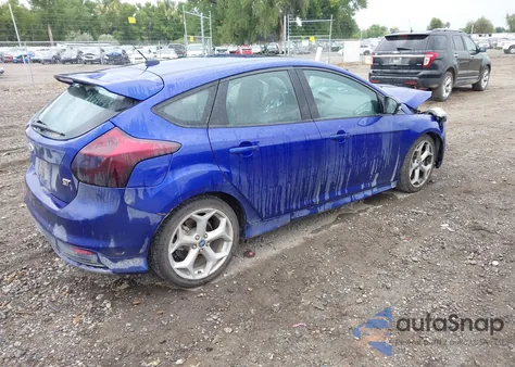 2014 Ford Focus St from USA, damaged, VIN 1FADP3L98EL110329